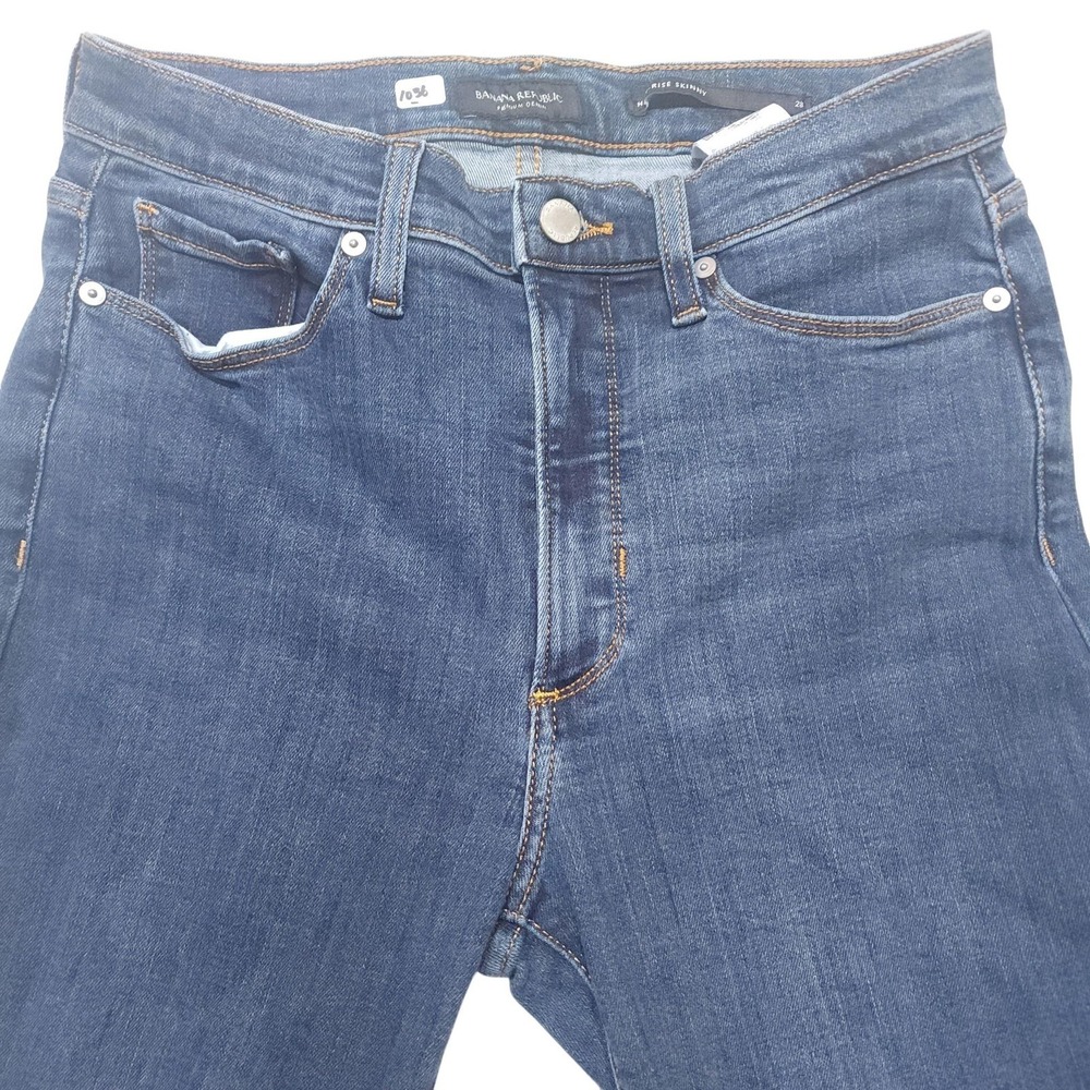 Banana Republic Sea Ranch Jeans Womens‎ 28 High Rise Skinny Stretch 28x28.5